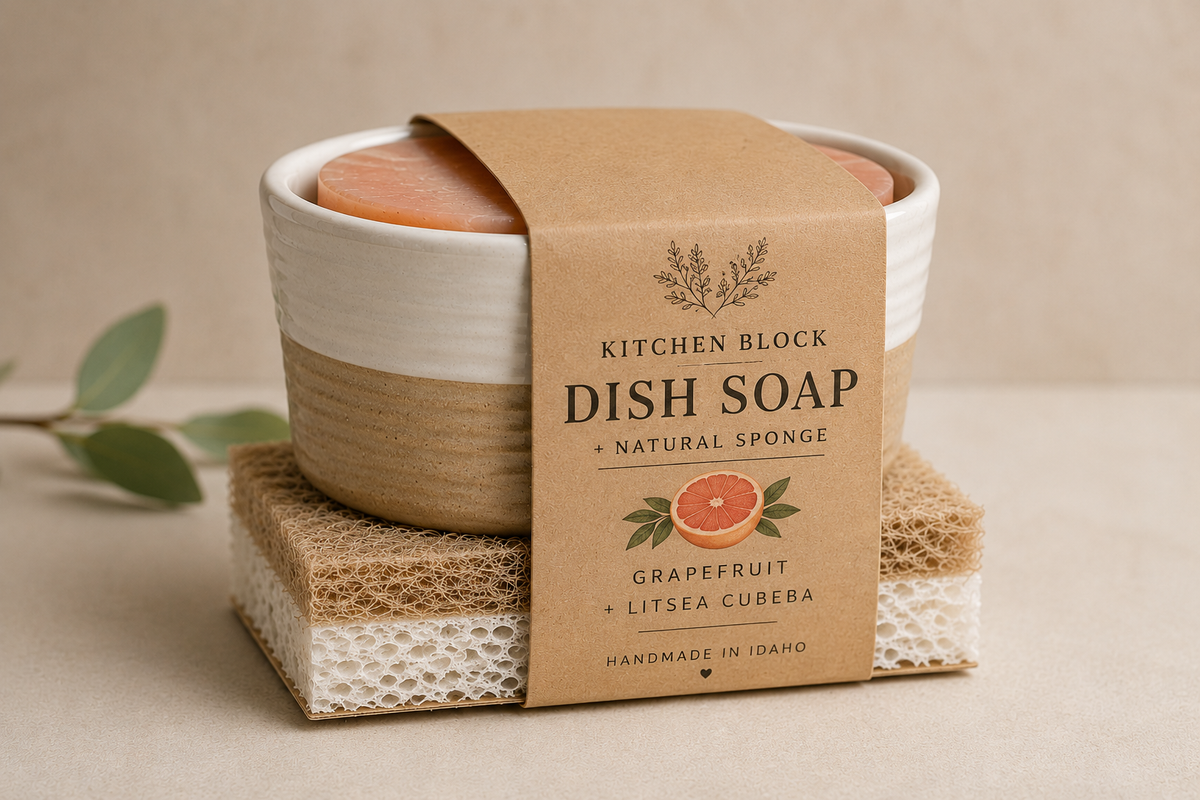 Kitchen Block Dish Soap