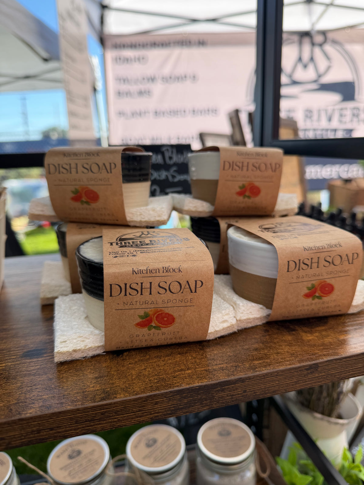 Kitchen Block Dish Soap