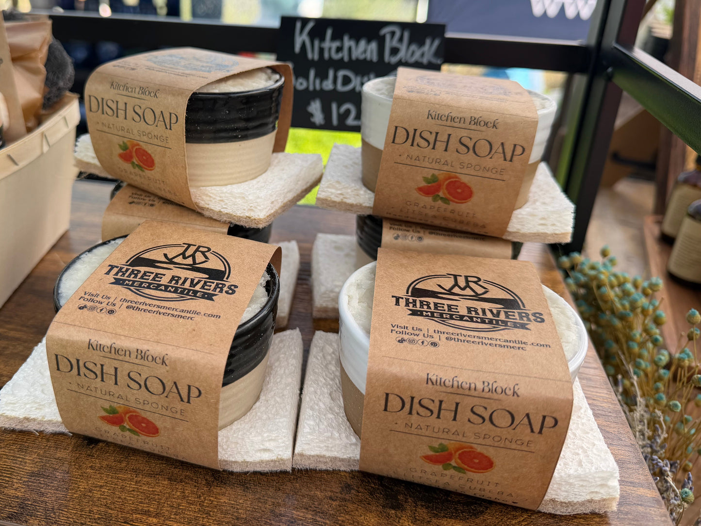 Kitchen Block Dish Soap