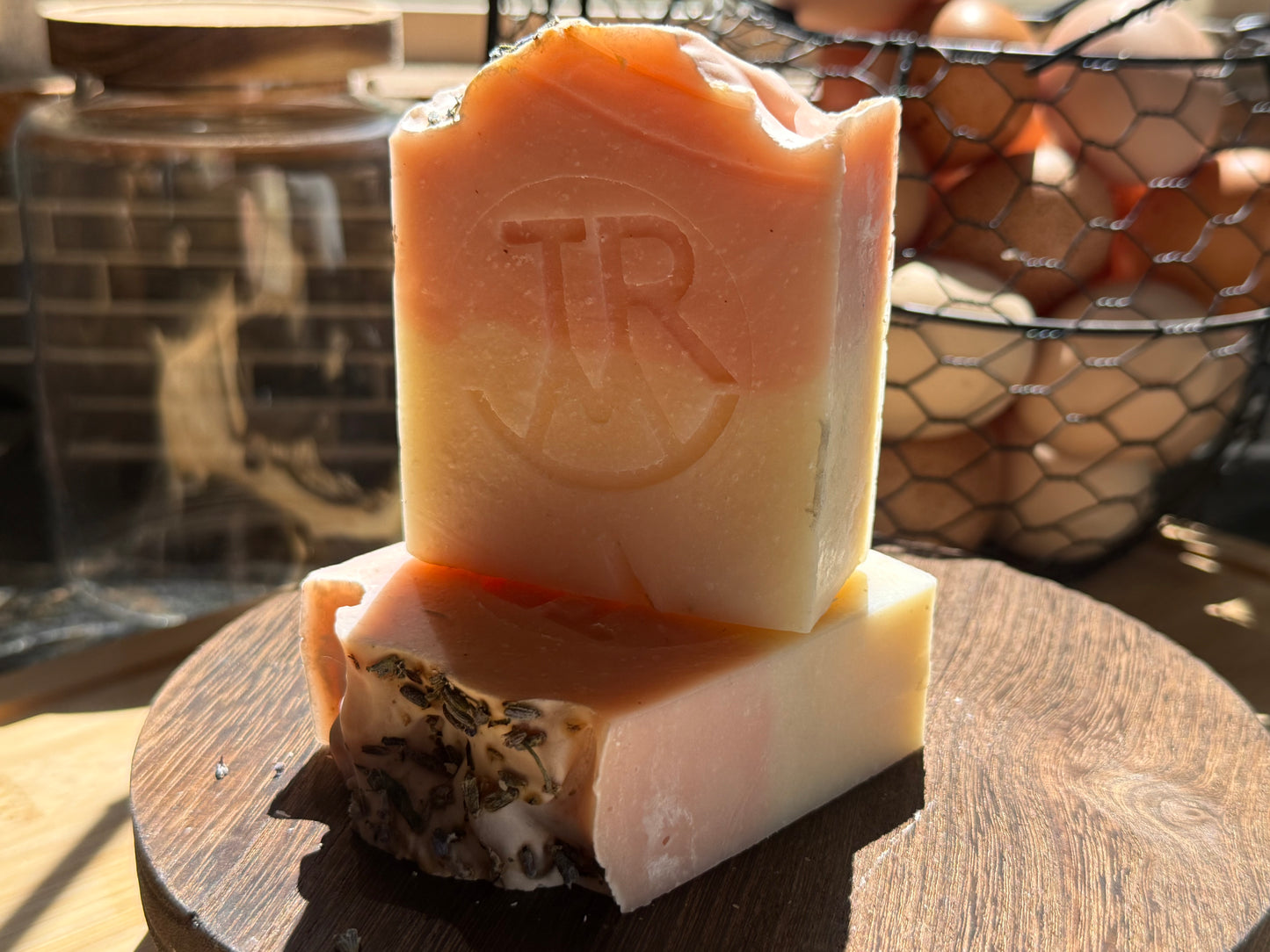 Ceramic Soap Rest with Free 5 oz Soap