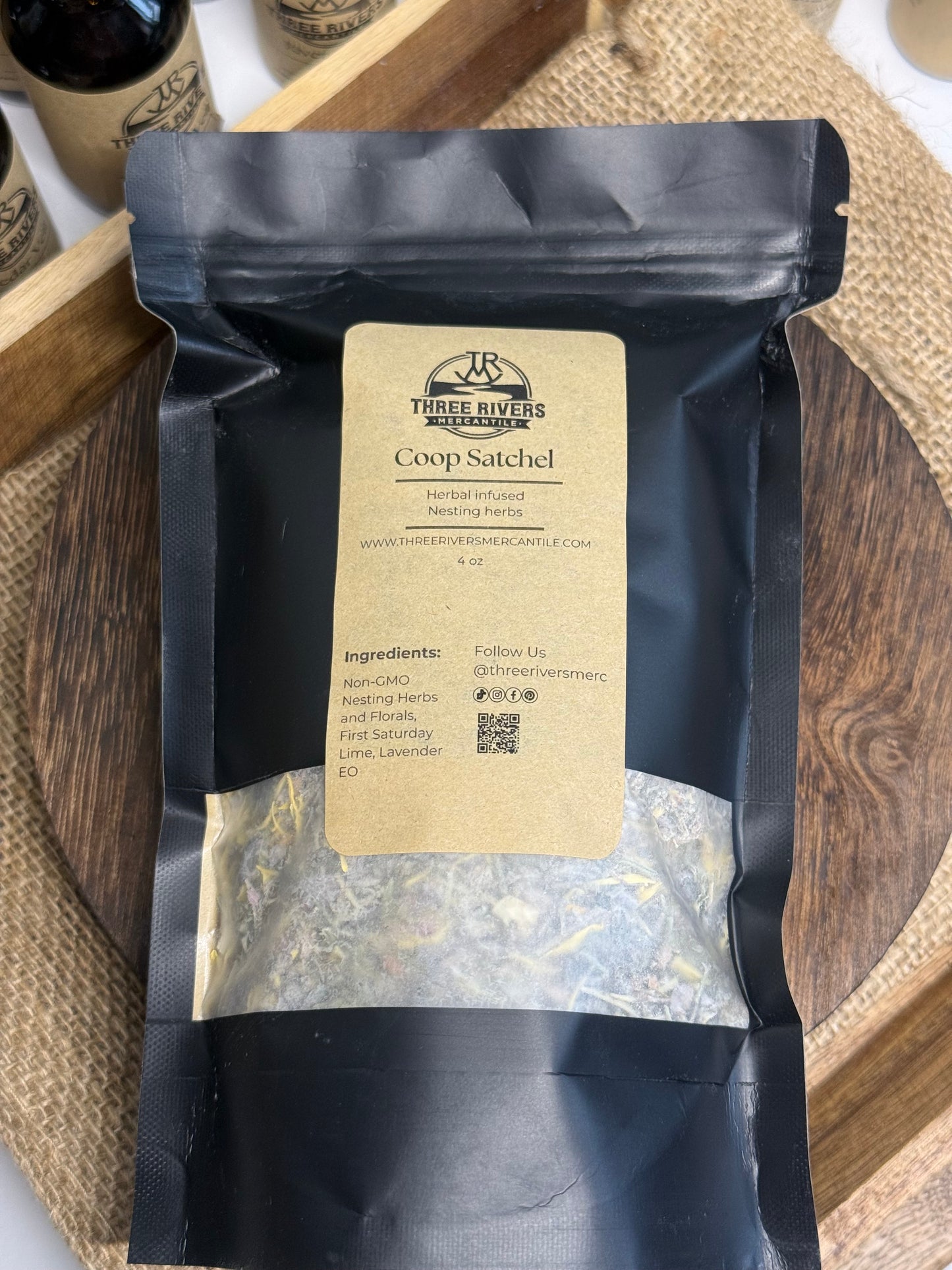 Herbal Coop Satchel